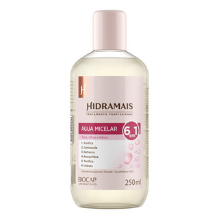 Água Micelar Facial Reequilibra E Hidrata 250ml - Hidramais Água Micelar Facial Reequilibra E Hidrata 250ml - Hidramais