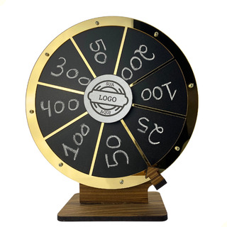 Roleta Da Sorte PortĂĄtil Premios Sorteio AcrĂlico Dourado Roleta Da Sorte PortĂĄtil Premios Sorteio AcrĂlico Dourado