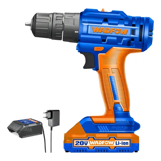 Taladro Atornillador A Batería 20v P20s Wadfow Wcdp511 Color Azul
