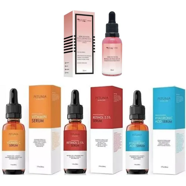 Acido Hialuronico + Retinol + Viamina C. Super Promo X3