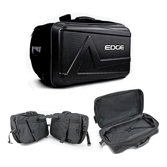 Alforja Edge Morral Maleta Impermeable Universal Moto 25l X2
