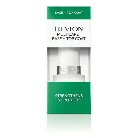 Esmalte De Uñas Revlon Nail Enamel Top Coat Color 205 Multi-Care 2-In-1 Base + Top Coat