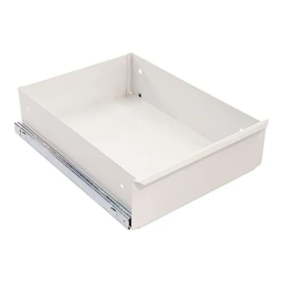 Cajon 22.0 In Largo 16.0 Ancho Acero Blanco