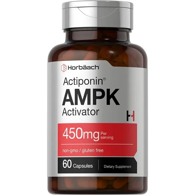 Horbaach Ampk Activador Metabólico 450 Mg (60 Cápsulas)