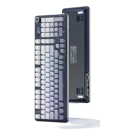 Teclado Mecânico Attack Shark X98 Pro Sem Fio Moonlit Night Inglês Us