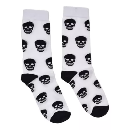 Medias Largas Marihuana Crazy Socks Alien Calaveras 