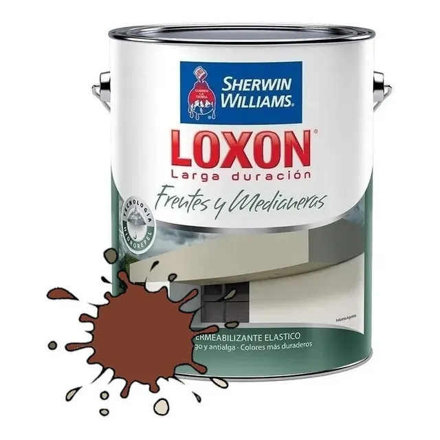 Loxon Frentes Y Medianeras Impermeabilizante Color X 20lts -