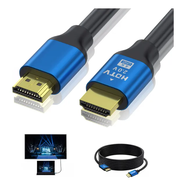 Cable Hdmi 20 Metros 4k Blindado Uso Rudo Alta Calidad