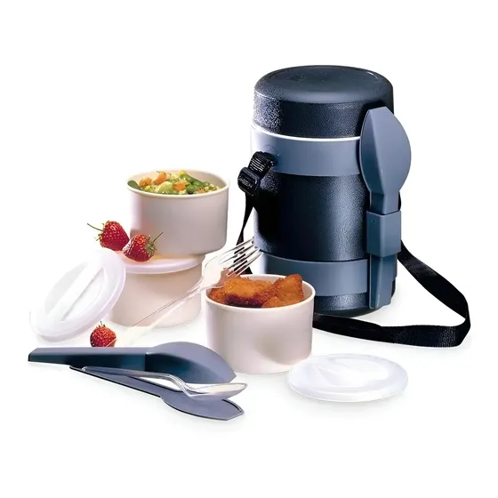 Termo Para Comida Sky 1.25lt Polimes Tv05 Color Negro | Cuotas sin interés