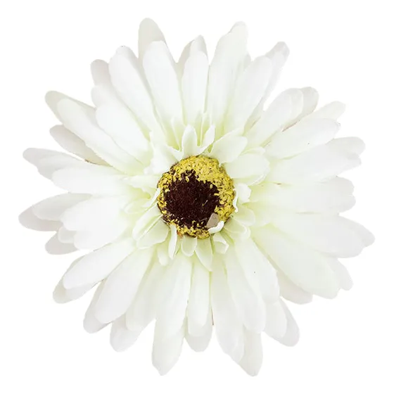 30 Piezas Flores Artificiales De Gerbera Flower Color Sólido