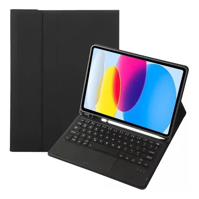 Forro Estuche Case Con Teclado Y Mouse Trackpad Para Tablet
