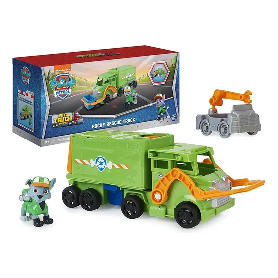 Vehículos Sin Control Remoto Paw Patrol Rocky Transforming