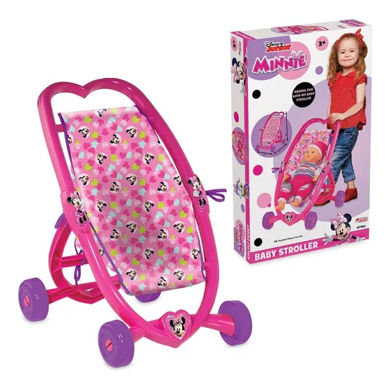 Coche De Muñecas Con Diseño De Minnie