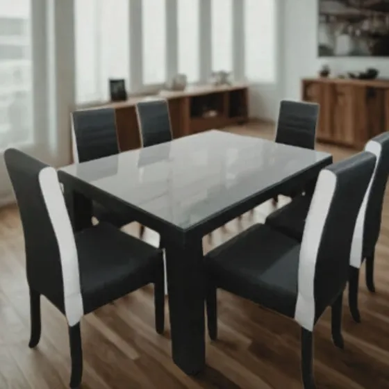 Comedor 6ptos. Rectanguar Modelo Lucho. Alta Clidad.