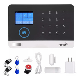 Kit Sistema De Seguridad Alarma Hogar Y Sensor Wifi Y Gsm Kit Sistema De Seguridad Alarma Hogar Y Sensor Wifi Y Gsm