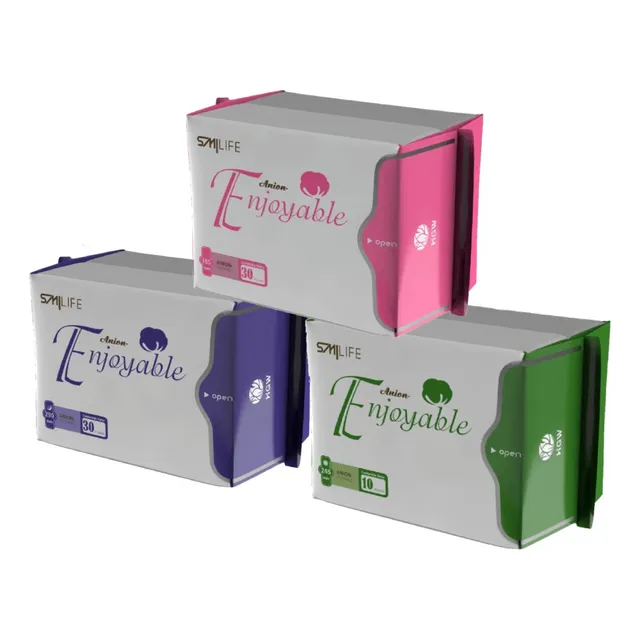 Toalla Sanitarias Femeninas Anion Y Turmalina Hgw Kit