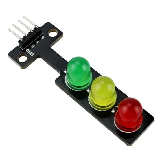 Kit 8x Módulo Led 8mm Tipo Semáforo