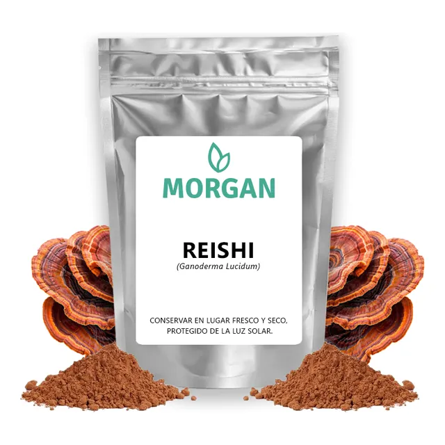 Hongo Reishi Organico En Polvo 100% | 50 Grs!