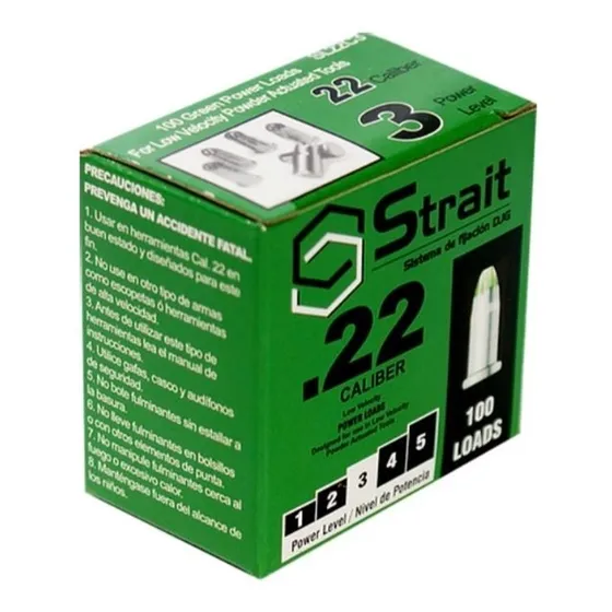 Fulminantes 32 Verde Calibre 22