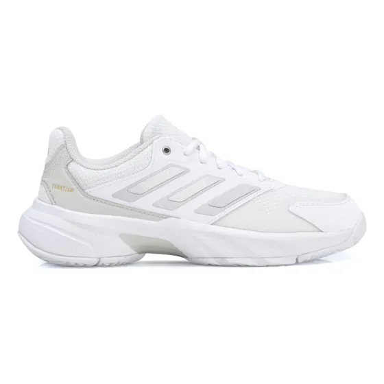 Tênis adidas Courtjam Control 3 Branco E Prata
