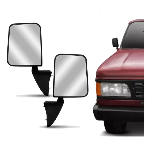 Par Retrovisor Externo D20 1991 A 1996 Fixo S/ Controle