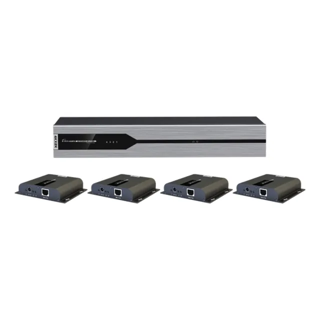 Kit Divisor Y Extensor Hdmi (extender Splitter) Hasta 120 M