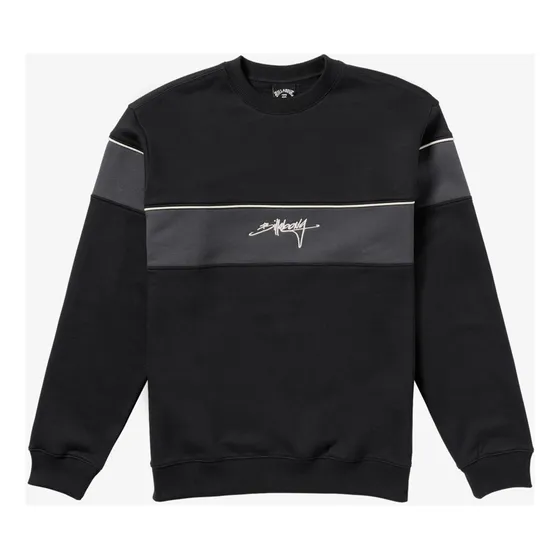 Polerón Billabong Hombre Warped Crew Negro