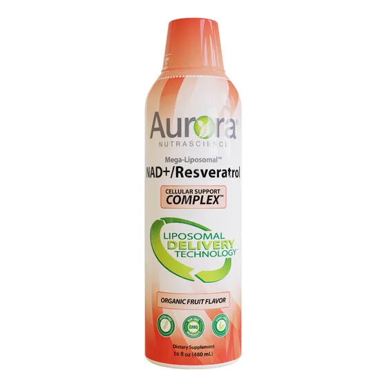 Suplemento De Salud Aurora Nutrascience Mega-liposomal Nad+/