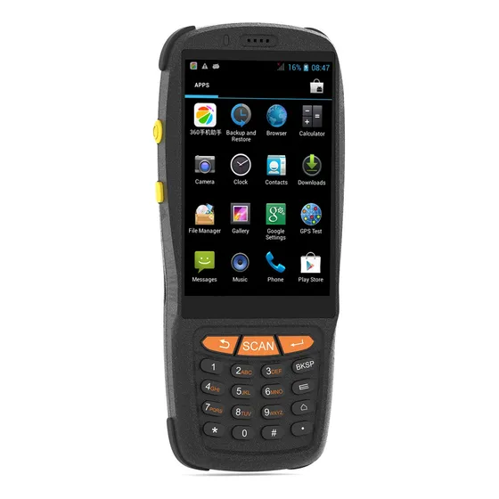 Escáner Pda De Android 1d/2d/qr 4g De La Posición Del Bt De