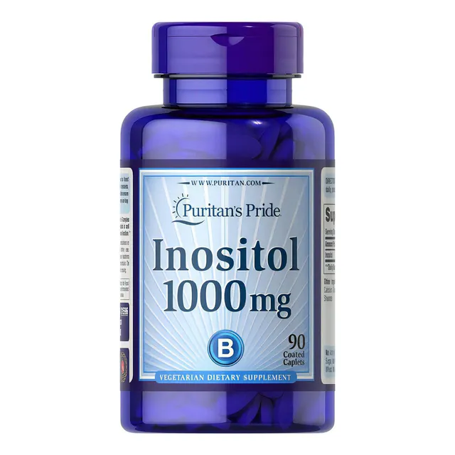 Inositol 1000 Mg Con 90 Tabletas Salud Hormonal Para 3 Meses Sabor Sin Sabor