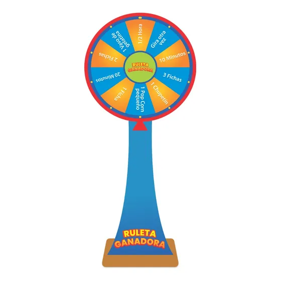 Ruleta Publicitaria Modelo Premium Mdf