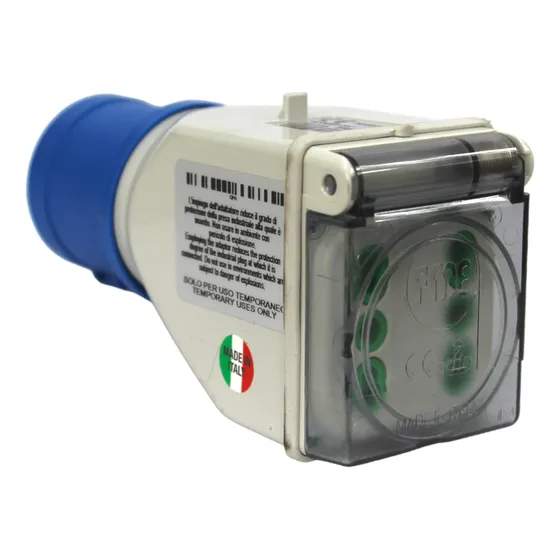 Adaptador Industrial Ip20 2 Tomas 2p+t 16a 250v Fanton