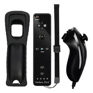 Controle Wii Remote Plus + Nunchuk Funcional No Wii U - Novo Controle Wii Remote Plus + Nunchuk Funcional No Wii U - Novo