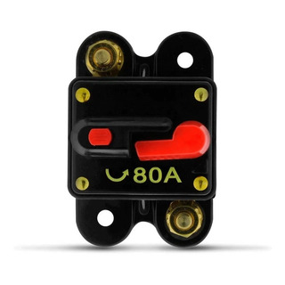Disjuntor Carro Som Automotivo 80a Proteção Chave Geral Disjuntor Carro Som Automotivo 80a Proteção Chave Geral