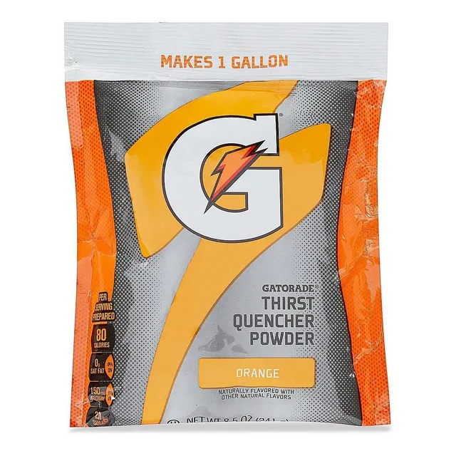 Gatorade En Polvo - 3.8 L, Naranja - 40/paq