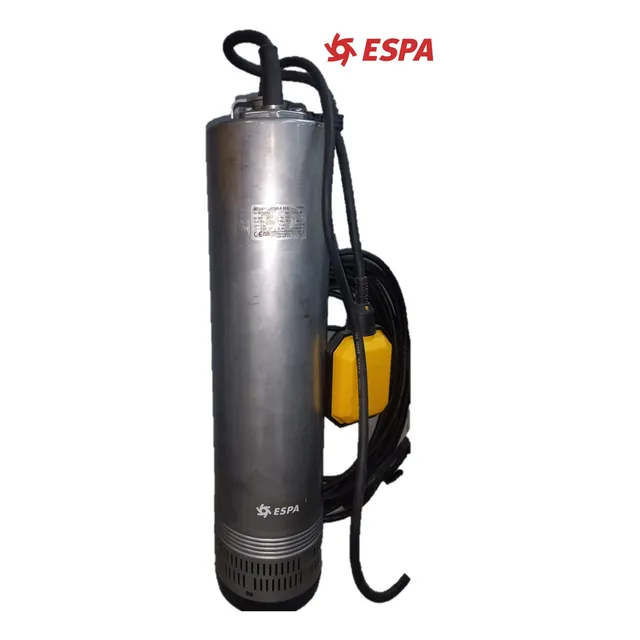Bomba Sumergible Para Tanque 220v/ Espa Mod. Acuaria07 3msp6