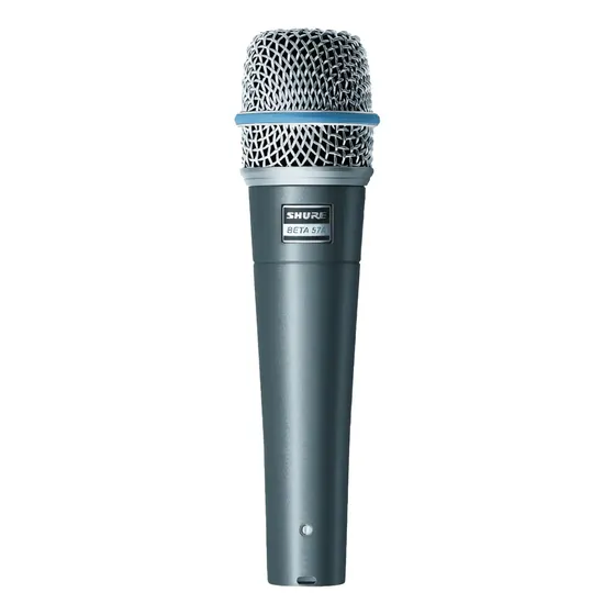 Microfono Bobina Movil Beta 57a Shure Color Negro | Cuotas sin interés