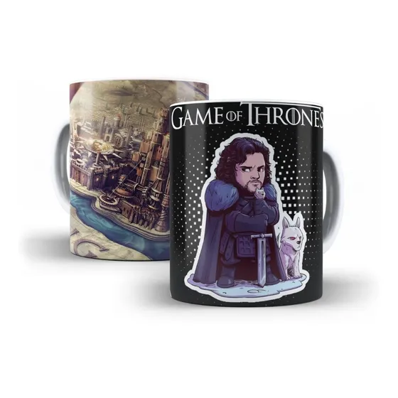 Mug Vaso Taza Ceramica Game Of Thrones
