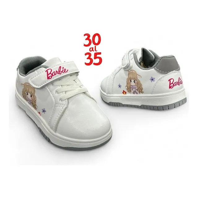 Tennis De Niña Confortables  - Personaje Barbie