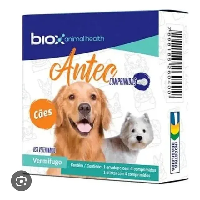 Antec Desparasitante Para Perros 4 Tab.