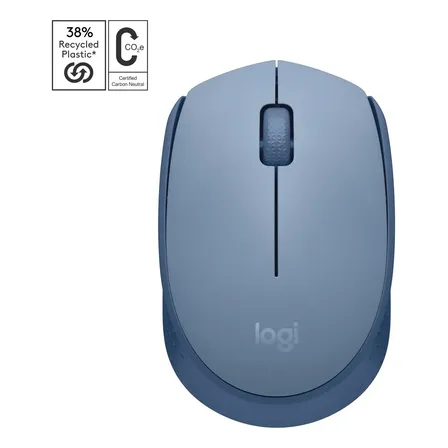 Mouse inalámbrico Logitech Inalambrico M170 M170- 910-006864 blue grey