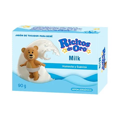 Jabón Para Bebés Y Niños. Milk. Hipoalergénico 90gr.