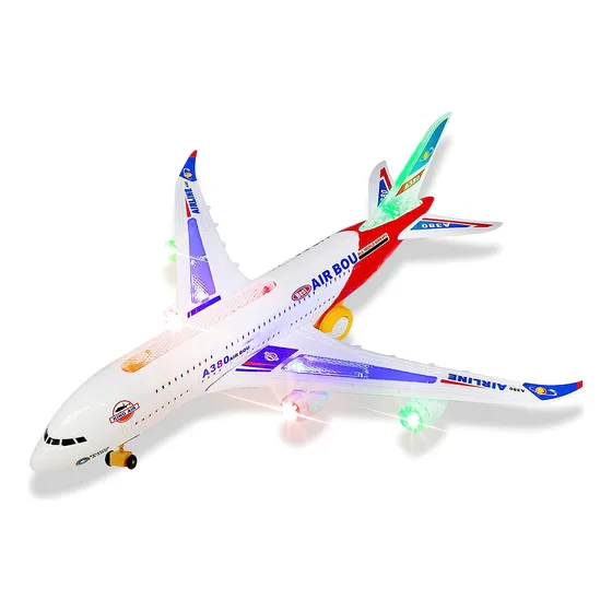 Vehículos Sin Control Remoto Avión Con Luces Y Sonidos