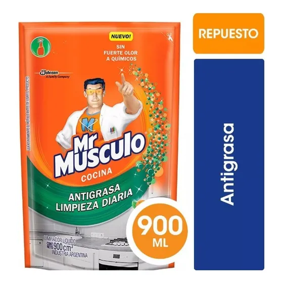 Mister Músculo Antigrasa 900 Ml