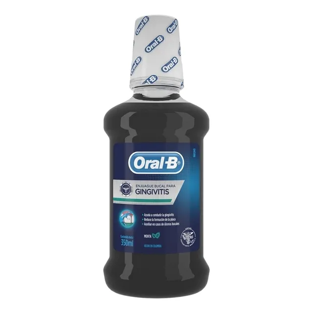 3 Enguague Gingivitis 350ml Oral B (clorhexidina 12%)