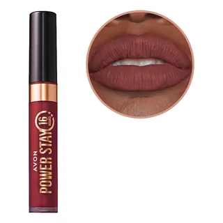 Batom LĂquido Power Stay Avon 16h Duração - Sua Cor Cor Marrom Rubi Batom LĂquido Power Stay Avon 16h Duração - Sua Cor Cor Marrom Rubi