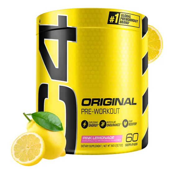 C4 Original Pre Workout 60 Servicios  Cellucor Pre Entreno