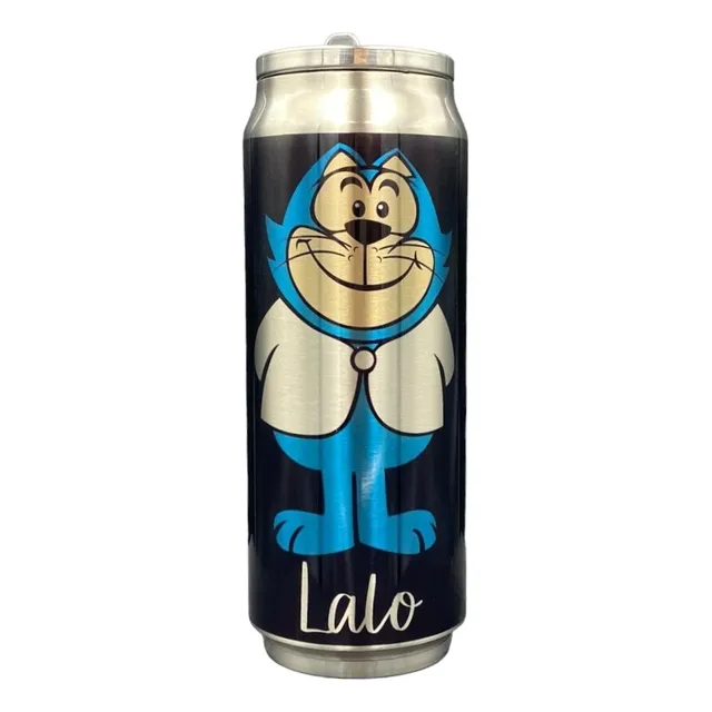 Termo Lata 500 Ml Diseños Personalizados Gratis