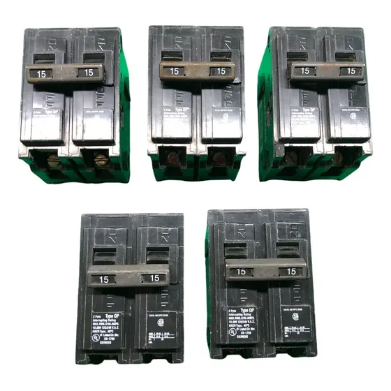 Siemens Interruptor De Circuito Qp Q215 De 2 Polos 15 Amper