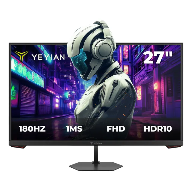 Yeyian Monitor Gaming 27  Fhd 180hz Freesync G-sync Hdmi Dp
